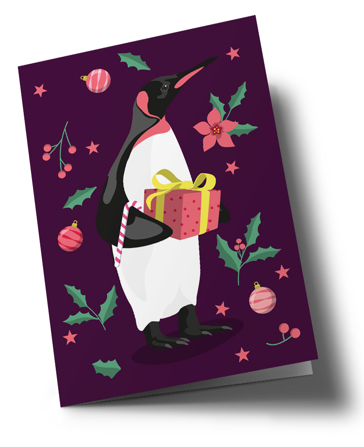 *DK C6 - Happiness - Penguin X-Mas