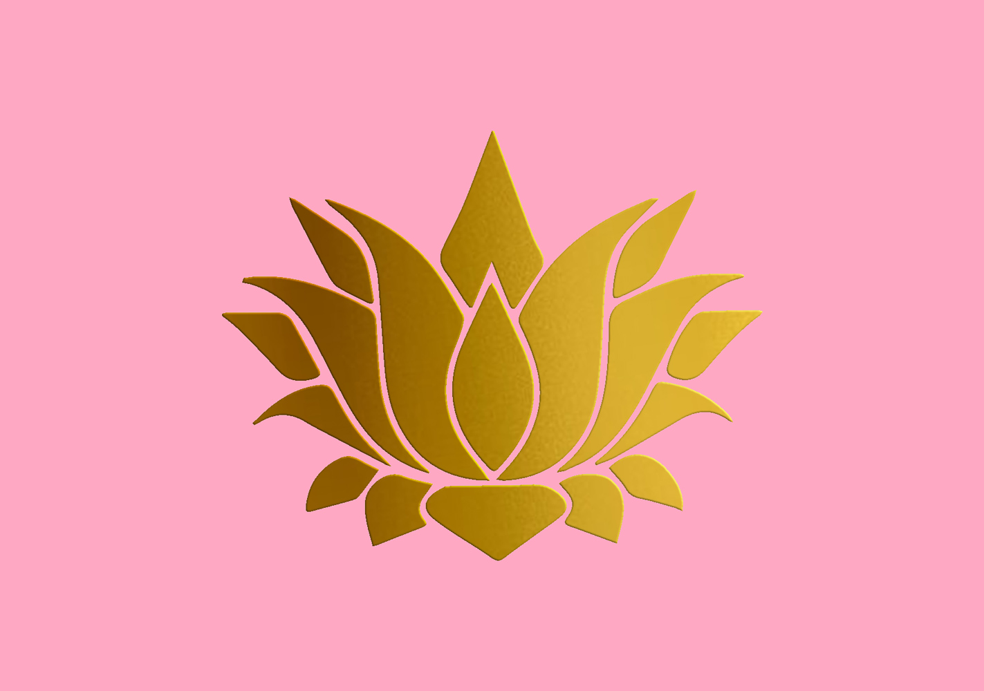 Postkarte - pure - Lotus