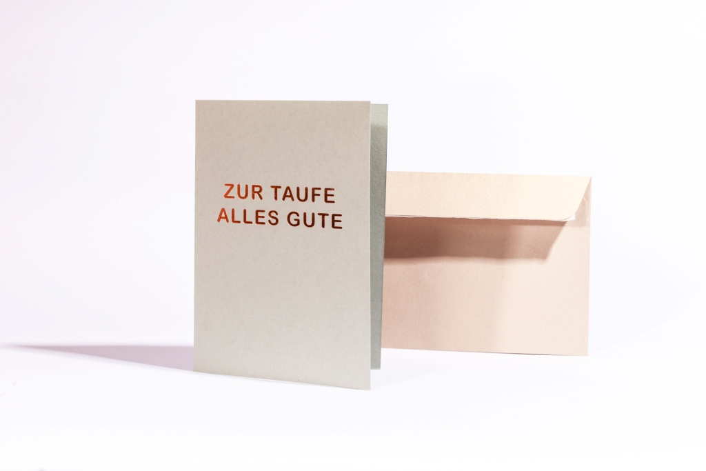 *DK C6 - pure - Zur Taufe alles Gute