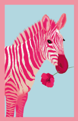 Minicard - Toni Starck - Pink Zebra