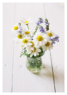 Postkarte - La Card - Mini vase