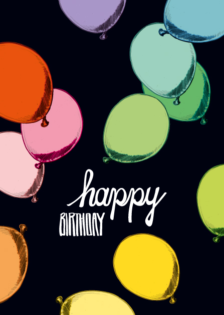 *PK - illi - Luftballons 1 - schwarz