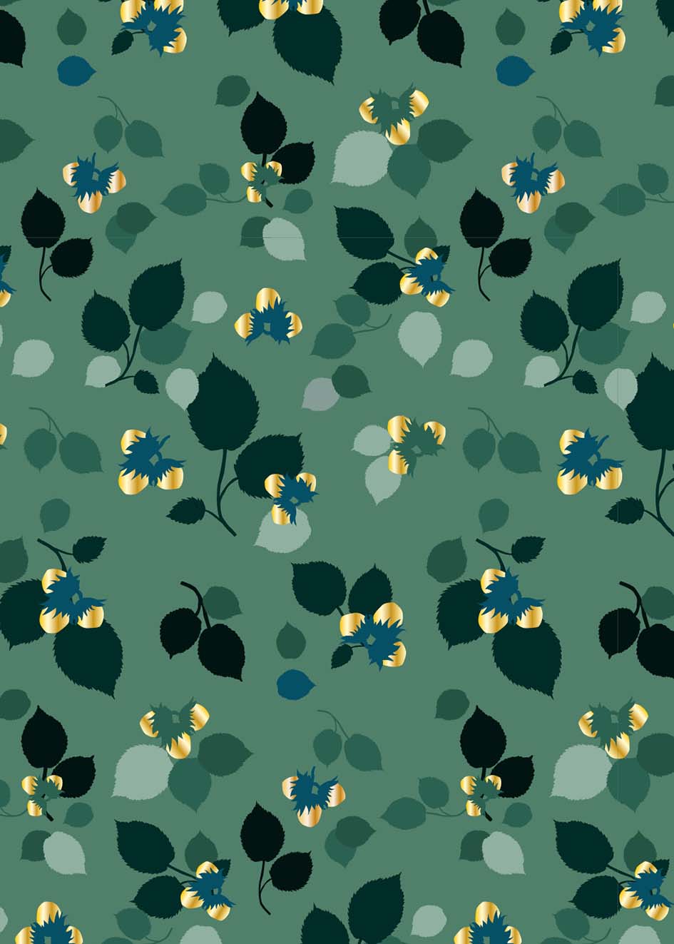 *Geschenkpapier - toni starck pattern - Hazelnut