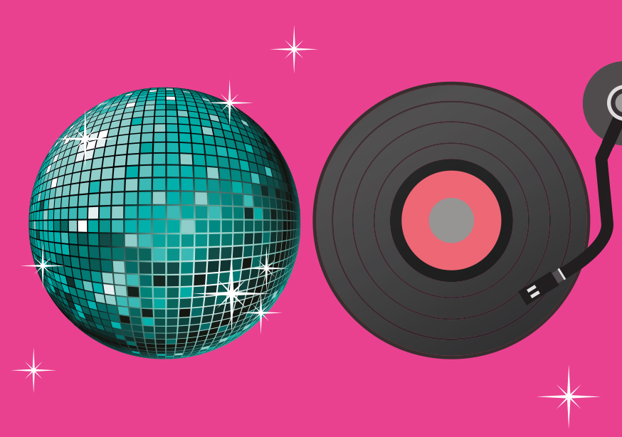 Postcard - luminous - Disco