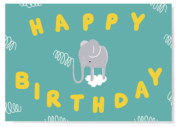 *PK - familytree - Birthday Elefant