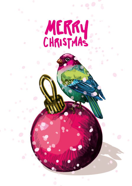 Postkarte - illi - Bara Marry Christmas