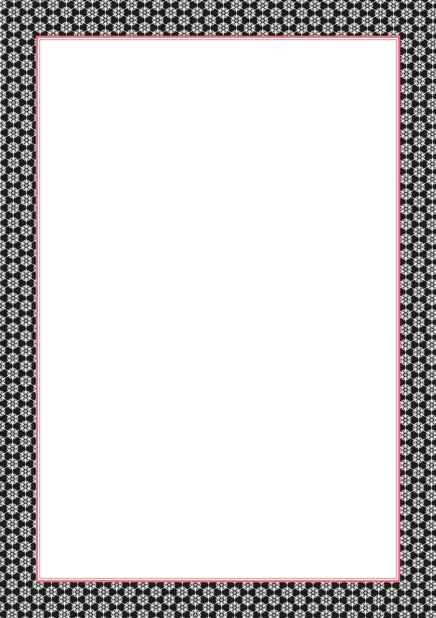 Block A5 - Toni Starck Pattern - Black elegance