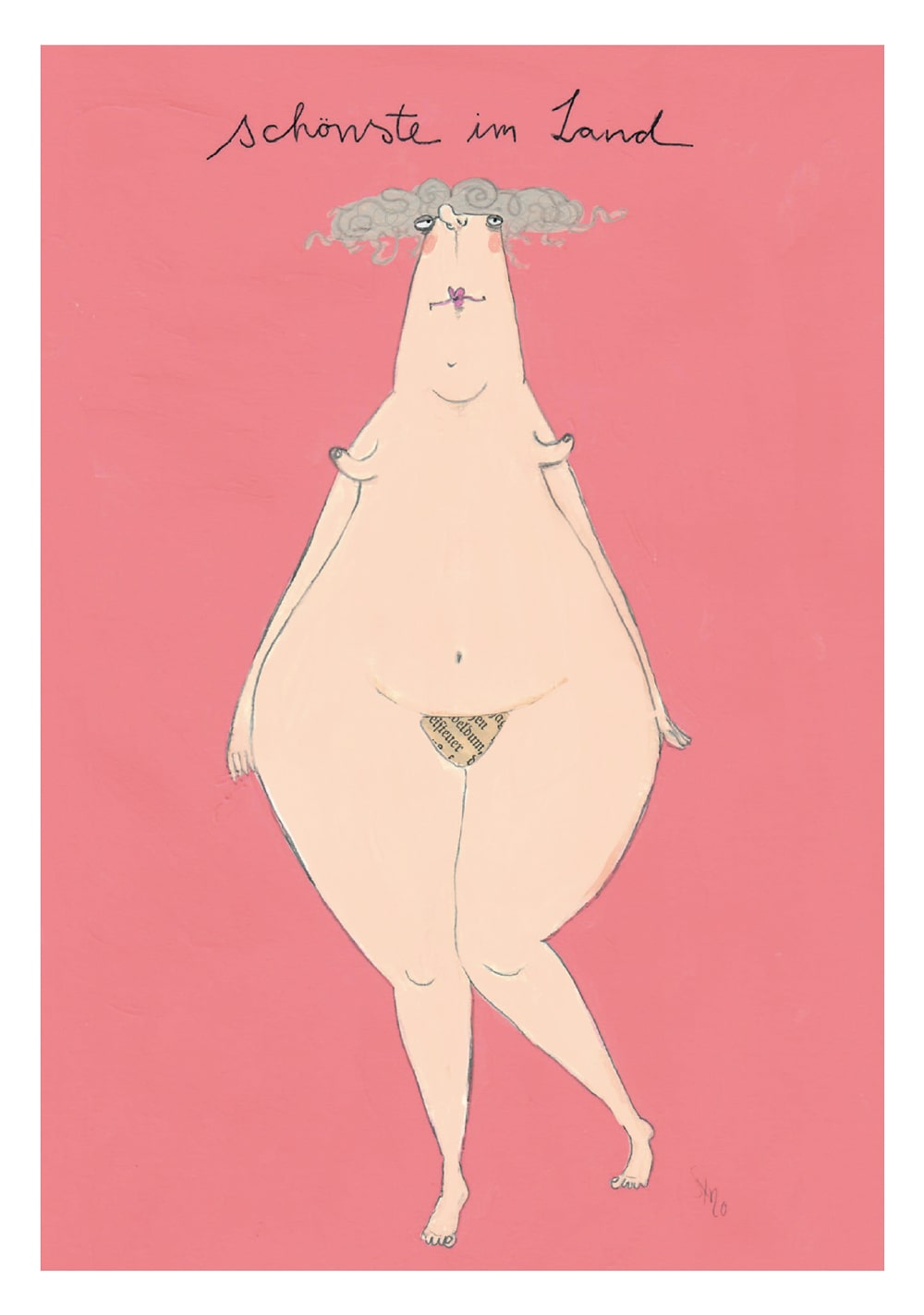 Postkarte - kittiekatstudio - schönste im land