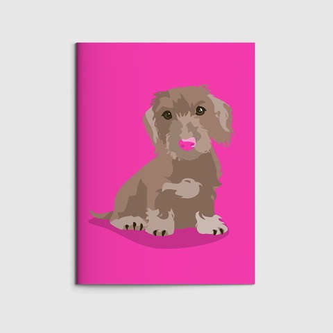 Notizheft A6 - neonstyle - Rosa