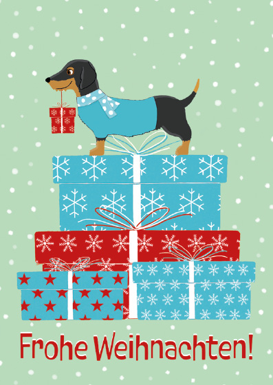 Postkarte - m-illu - Geschenkeberg