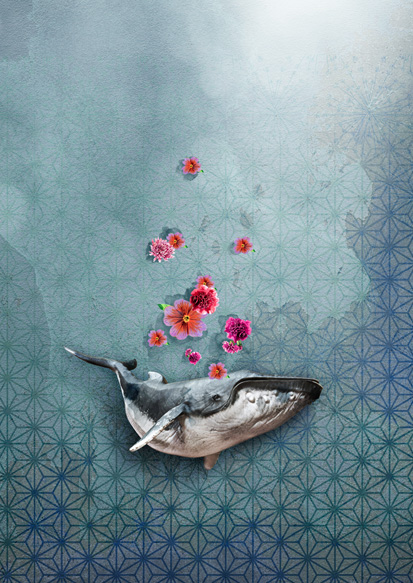 Postkarte - La Tack - wal de fleuer