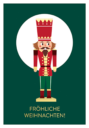 Postkarte - La Card - Nussknacker