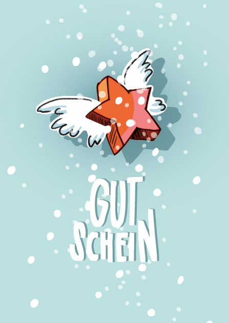 Postkarte - illi - KUBI Gutschein