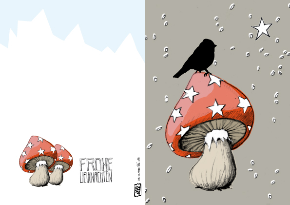 *DK B6 - illi - Irma auf dem Sternenpilz