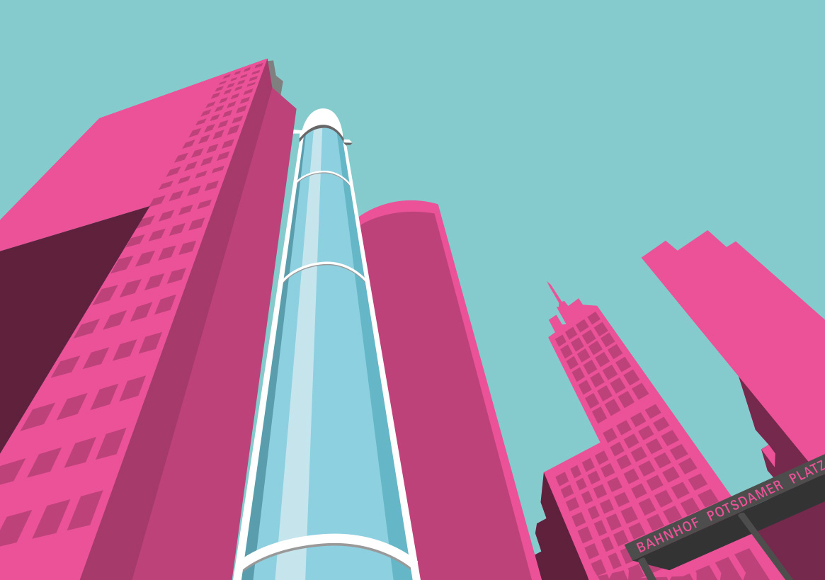 *PK -Bon Voyage- Bahnhof Potsdamer Plartz, Berlin