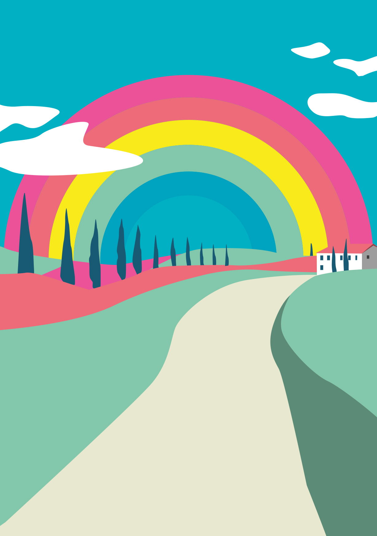 *PK - luminous - Rainbow House