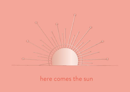 Postcard - Toni Starck - may the sun shine