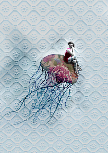 Postcard - La Tack - quallenreiter