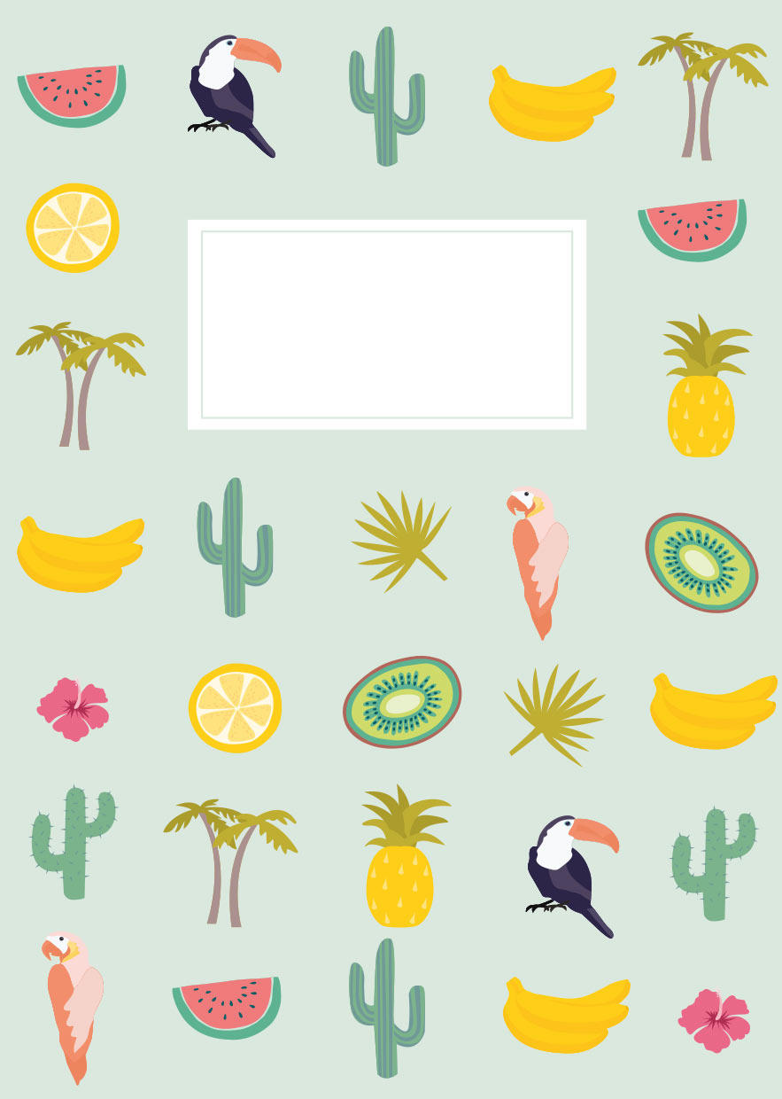 *Heft A5 - crissXcross - Tropical