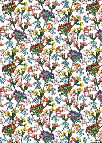 *Geschenkpapier - illi - Miala Weiß