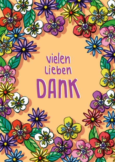 Postcard - illi - BARIKA Vielen lieben Dank