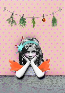 Postkarte - La Tack - engelschen