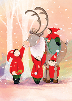 Postkarte - Tabea Güttner - Tomte