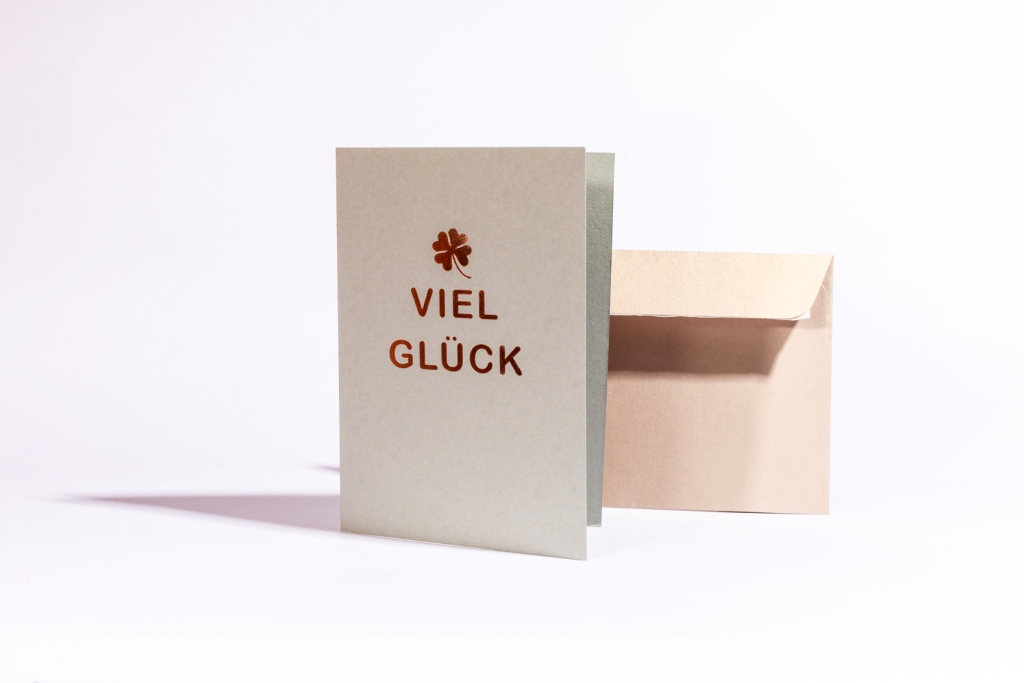 *DK C6 - pure - Viel Glück ( mit Kleeblatt )