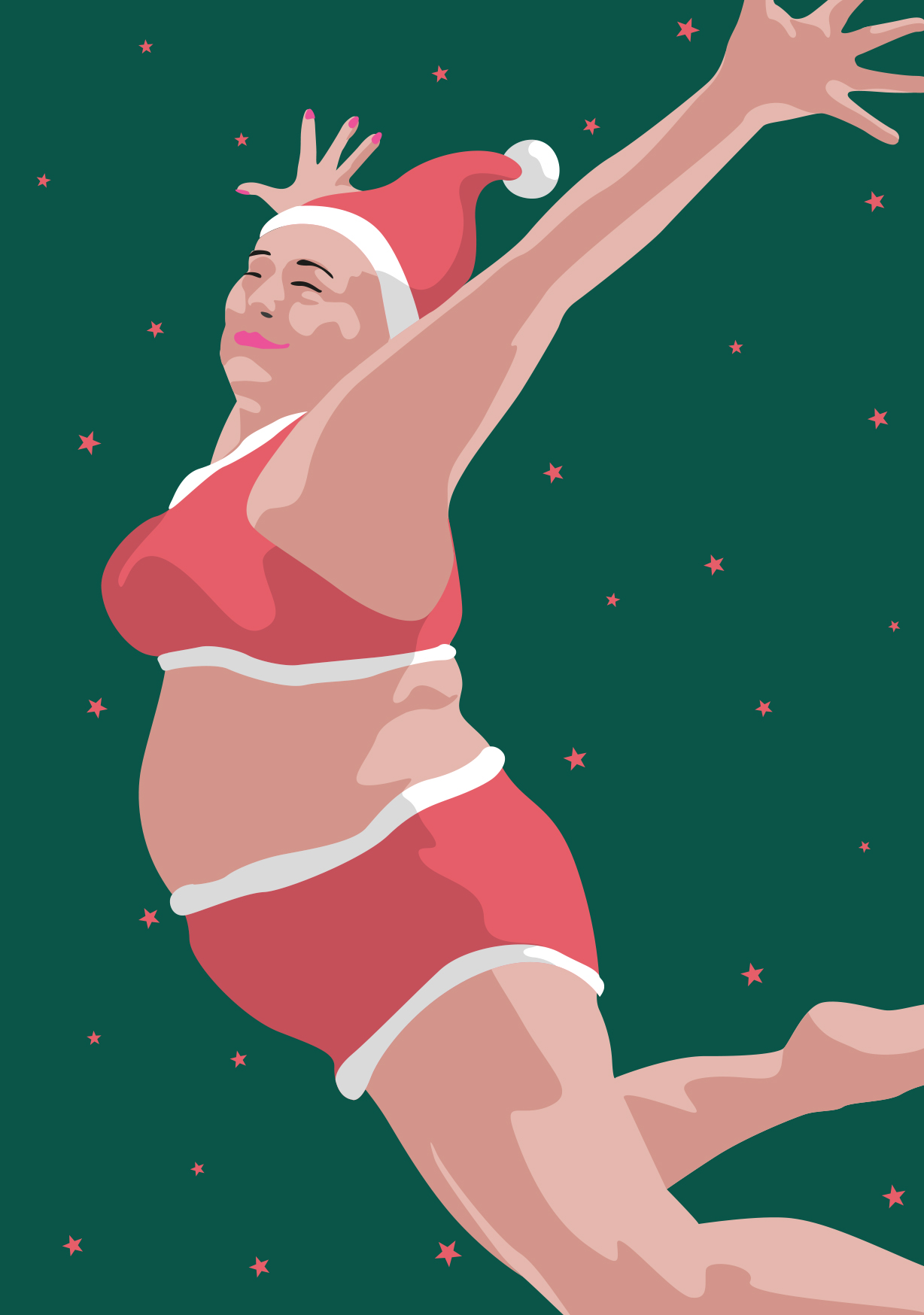 Postkarte - pop art new generation - Miss Molly