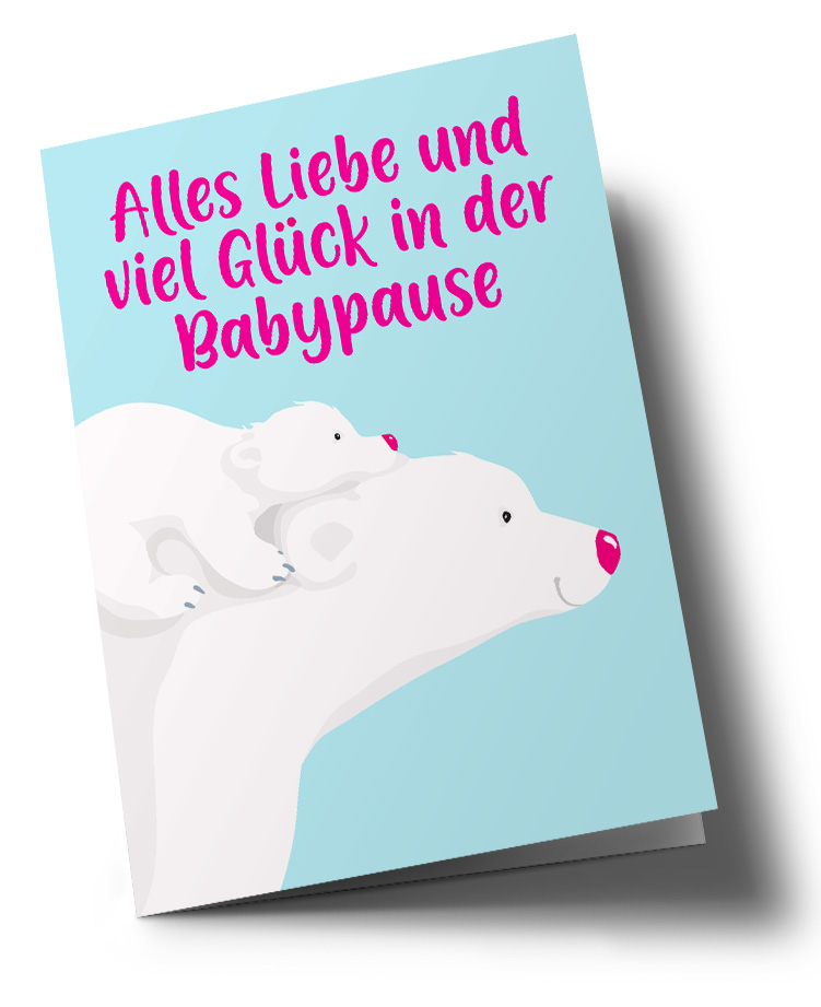 *DK A5 - Lucky Cards - Viel Glück in der Babypause