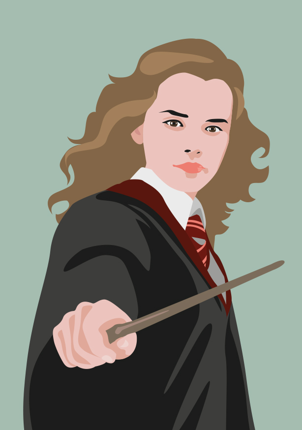 *PK - pop art new generation - Wizard student girl