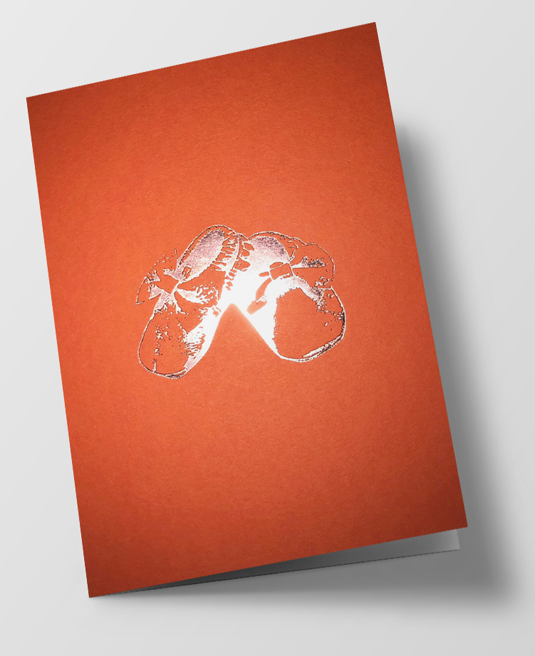 *DK C6 - pure - Babyschuhe, orange